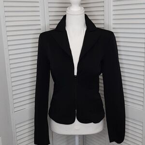 Morrissey Y? Black Zip Front Jacket